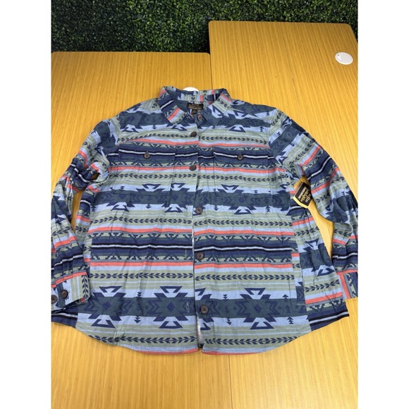 Noble Outfitters Jackets & Blazers - Noble Outfitters Shacket Women 3XL Brawny Aztec Southwest Shirt Jacket Flannel